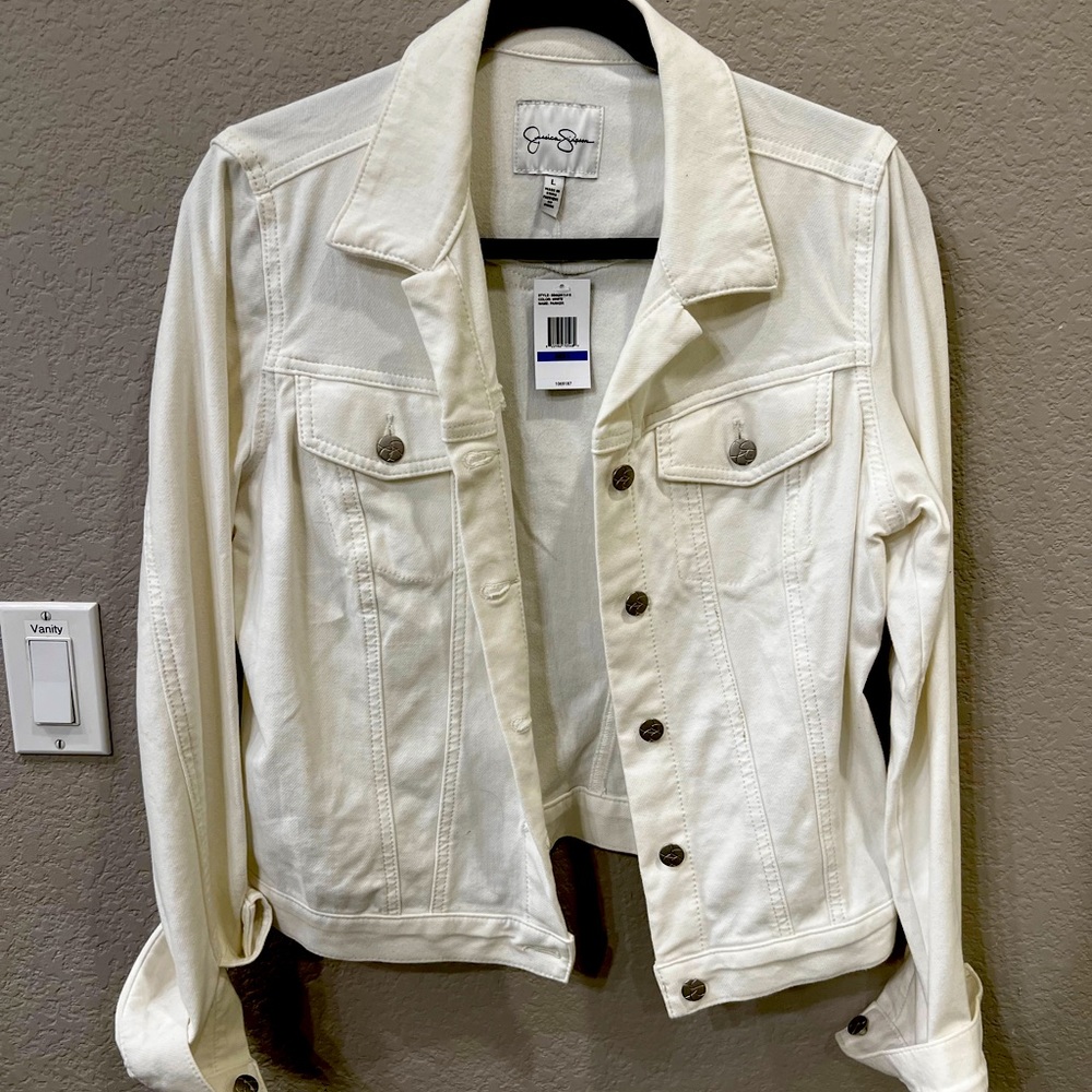 NWT Jessica Simpson stretch denim jacket